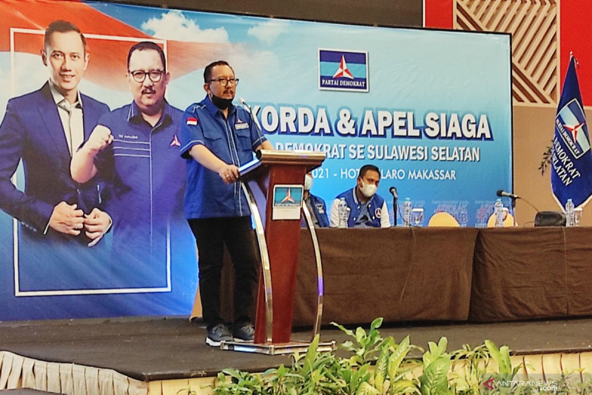 DPD Demokrat Sulawesi Selatan tolak hasil KLB