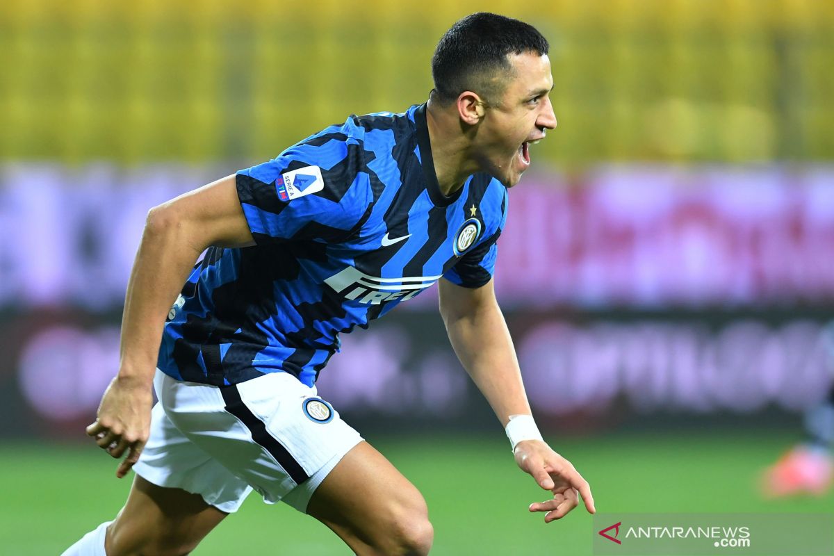 Kalahkan Juventus 2-1, Sanchez antar Inter juarai Piala Super Italia