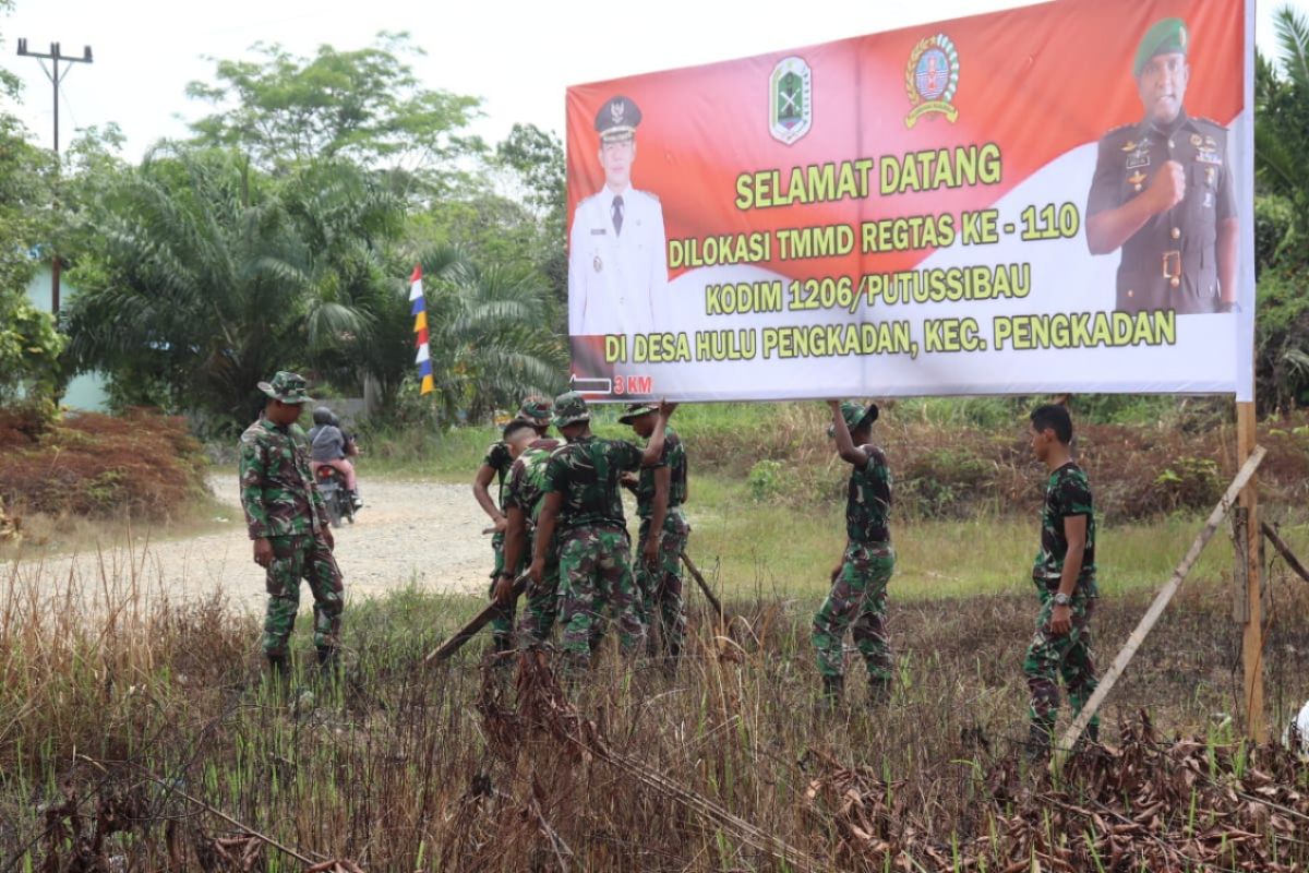 TMMD Kodim 1206/PSB diharapkan mampu gerakkan ekonomi di pedesaan