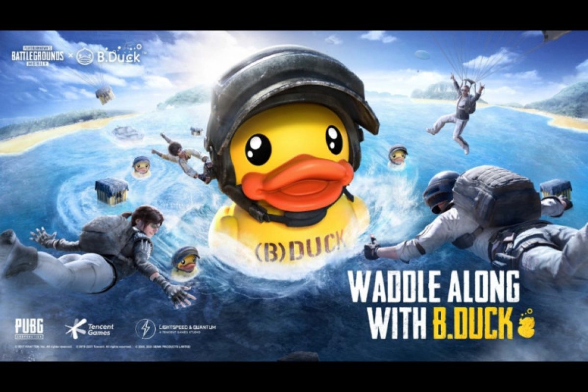 PUBG Mobile kolaborasi unik dengan B.Duck