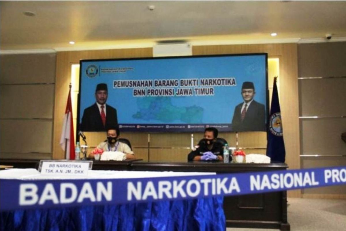 BNN Jatim jelaskan kronologi massa hadang  penangkapan bandar narkoba