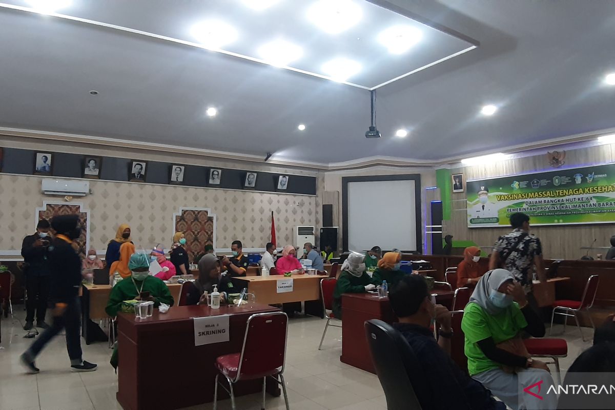 Dinkes Kalbar apresiasi capaian vaksinasi di dua daerah