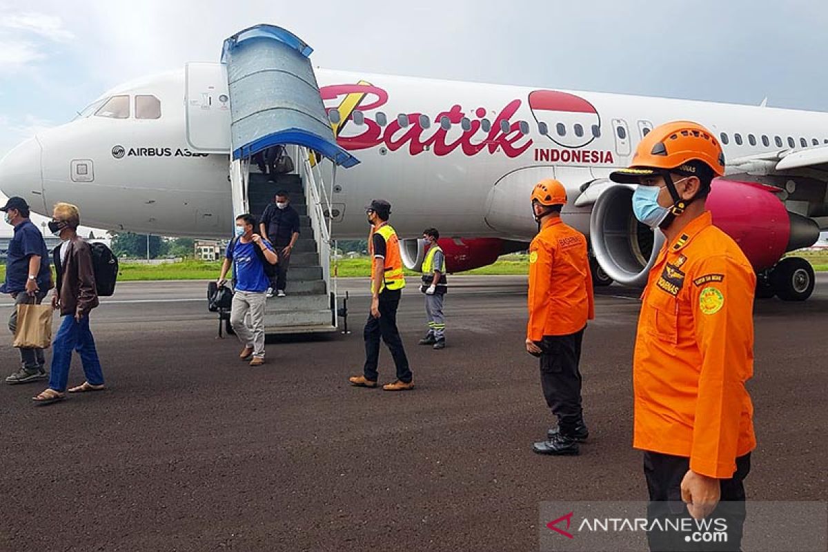 Pesawat Batik Air Jambi-Jakarta terpaksa mendarat kembali di Jambi