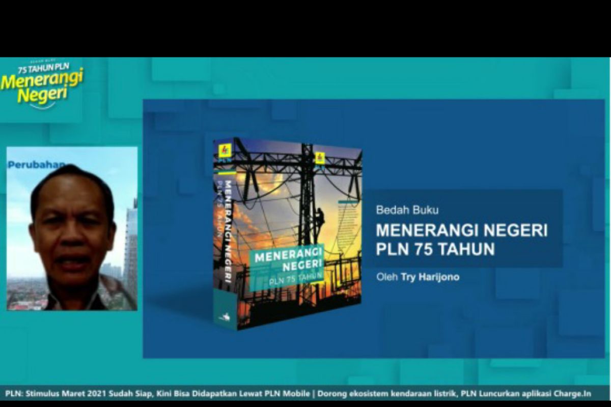 PLN gelar bedah buku 75 tahun perjuangan menerangi negeri