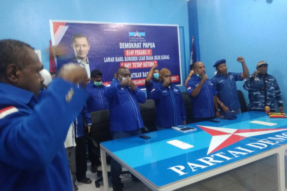 DPD Demokrat Papua tolak hasil keputusan KLB inkonsitusional