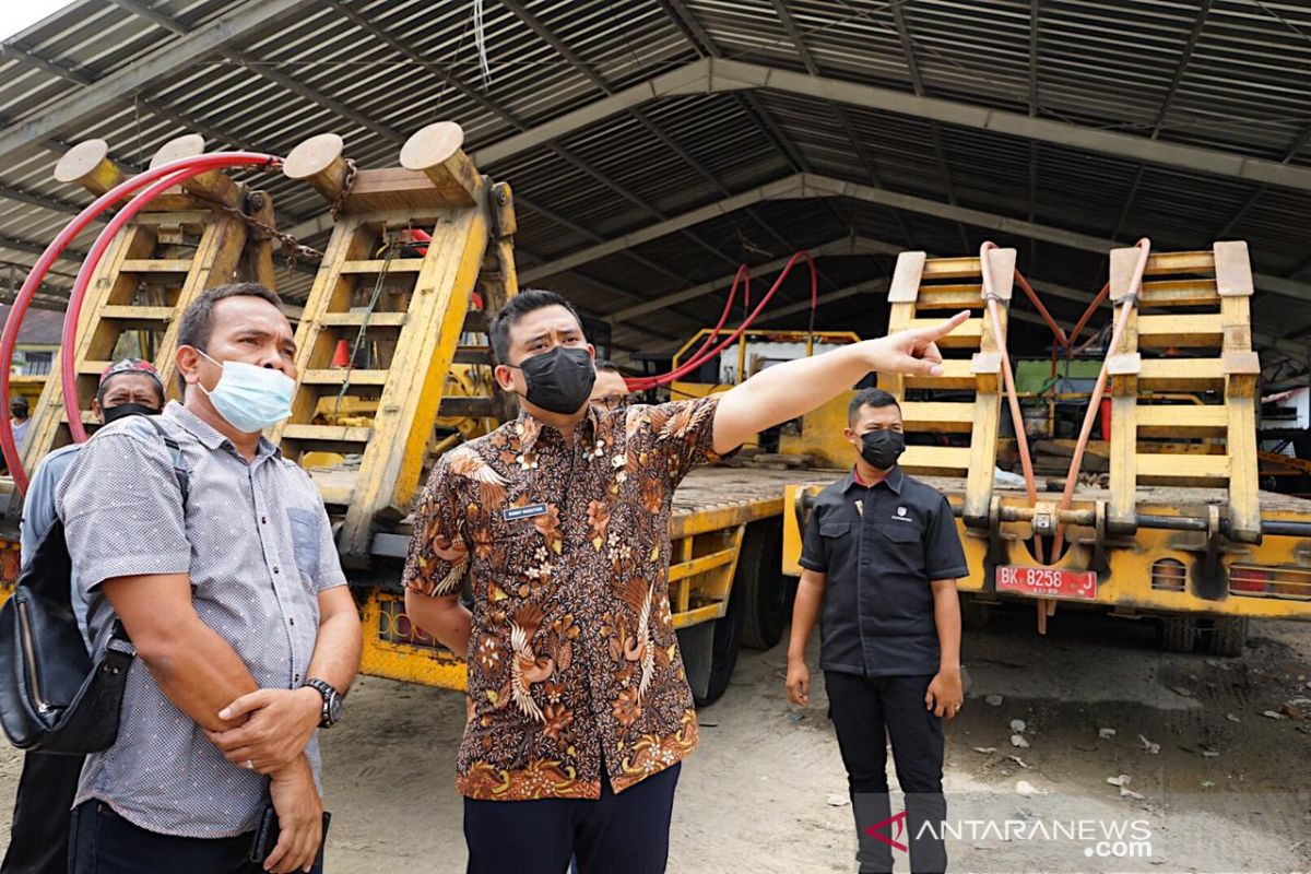 Wali Kota Medan: Maksimalkan alat  berat atasi masalah insfrastruktur