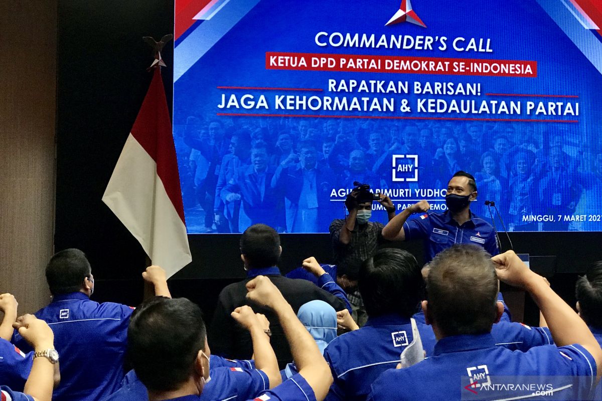 AHY minta rakyat Indonesia bantu selamatkan demokrasi