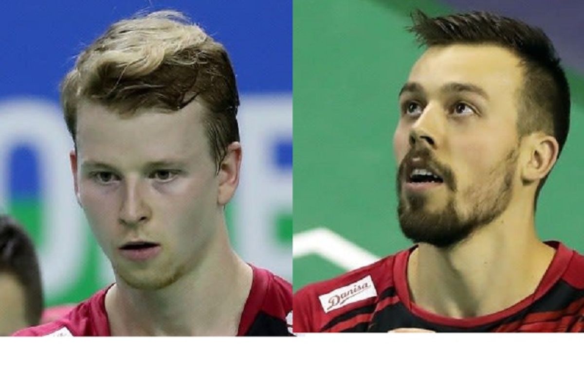 Pasangan gaek Denmark rebut ganda putra Swiss Open 2021