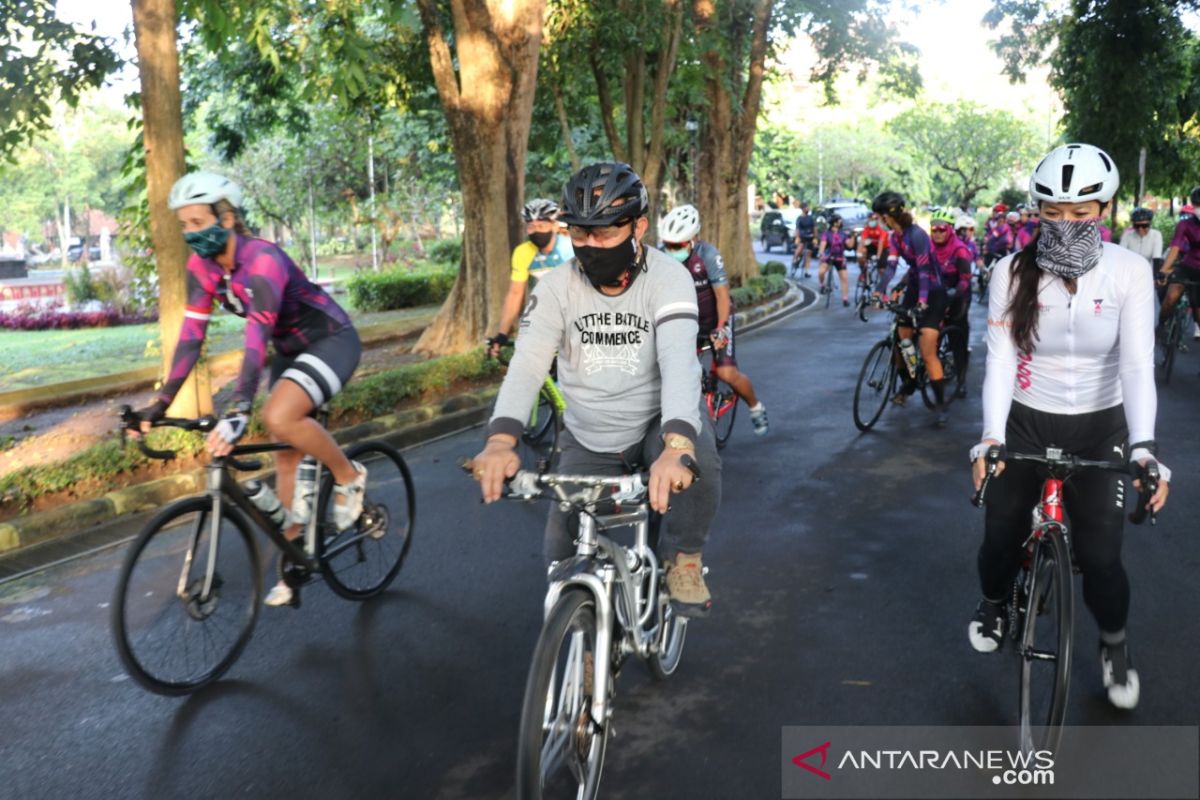 Wagub Bali apresiasi gaungkan pemberdayaan perempuan dengan bersepeda