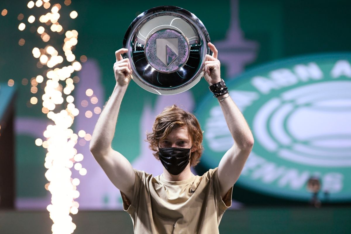 Tenis, Rublev catatkan gelar ATP 500 keempat di Rotterdam Open