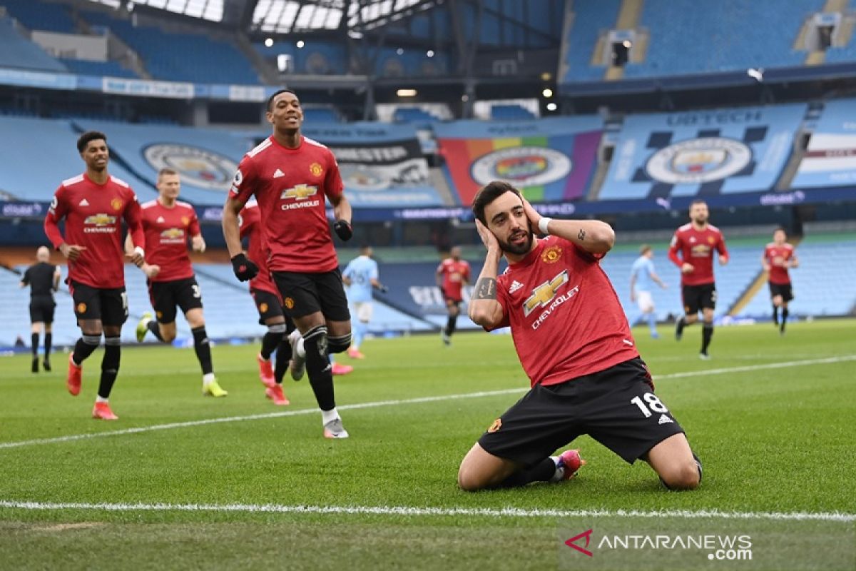 MU akhiri tren gemilang Manchester City