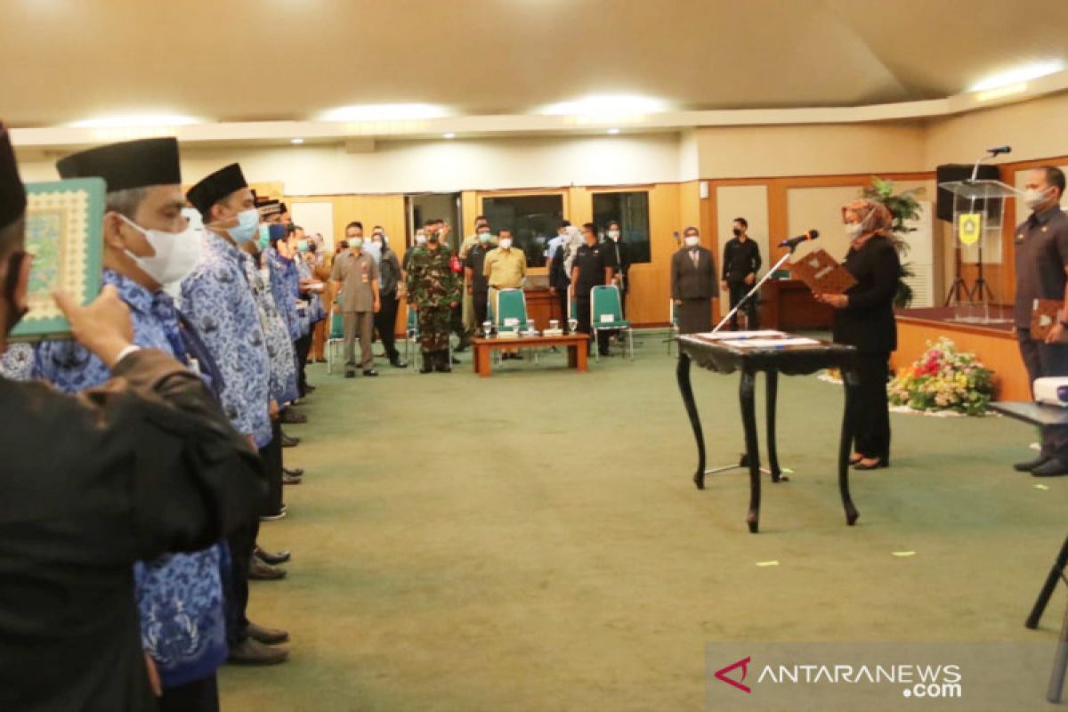 Bupati Bogor lantik 101 kepala puskesmas demi optimalisasi penanganan kesehatan