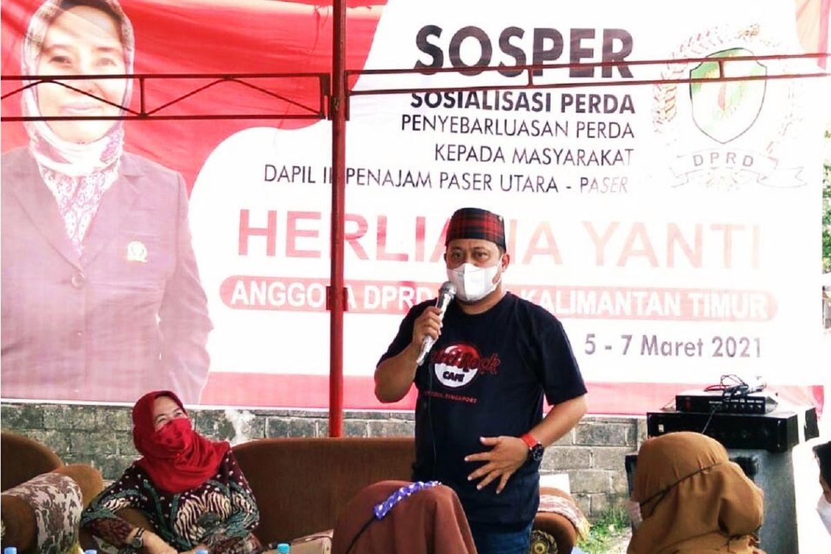 DPRD Kaltim sosialisasikan Perda Pajak Daerah di Penajam