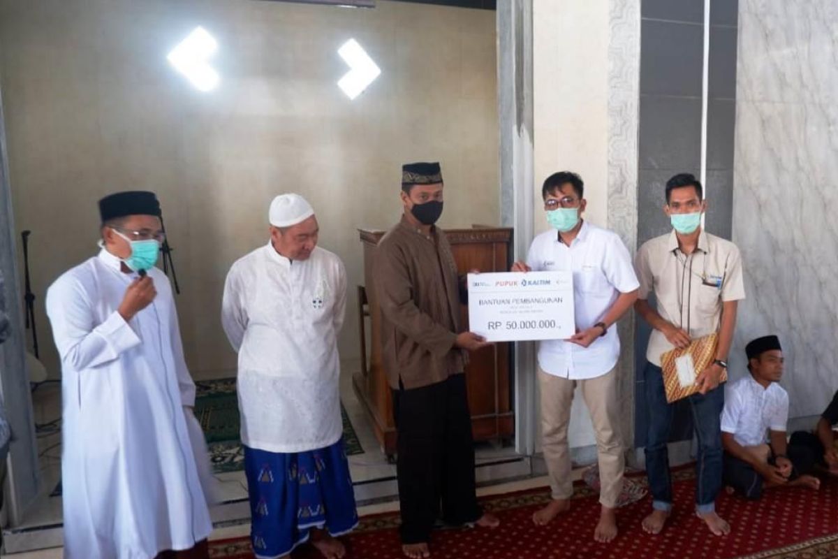 Pupuk Kaltim bantu bangun masjid di Kota Bima