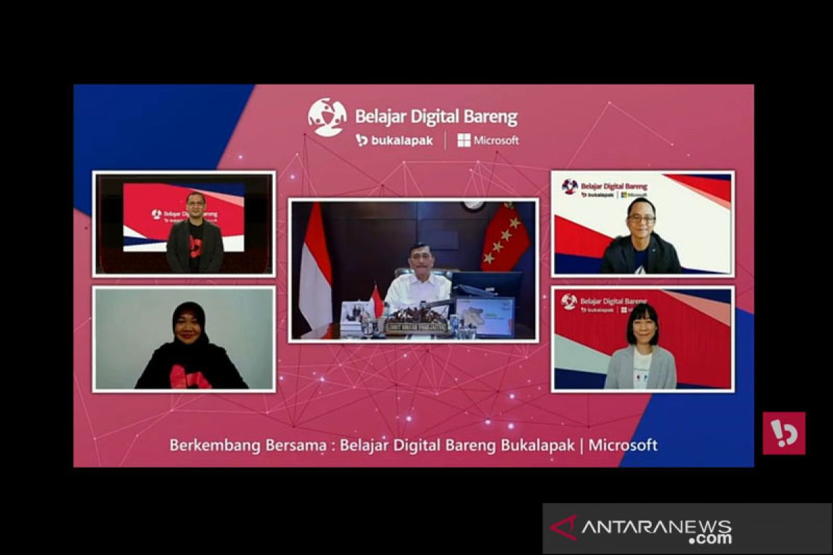 Bukalapak dan Microsoft luncurkan program "Belajar Digital Bareng"