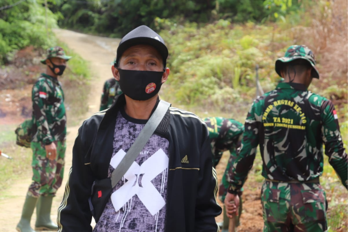 Kadus Sapit berharap pelaksanaan TMMD di wilayahnya membawa perubahan