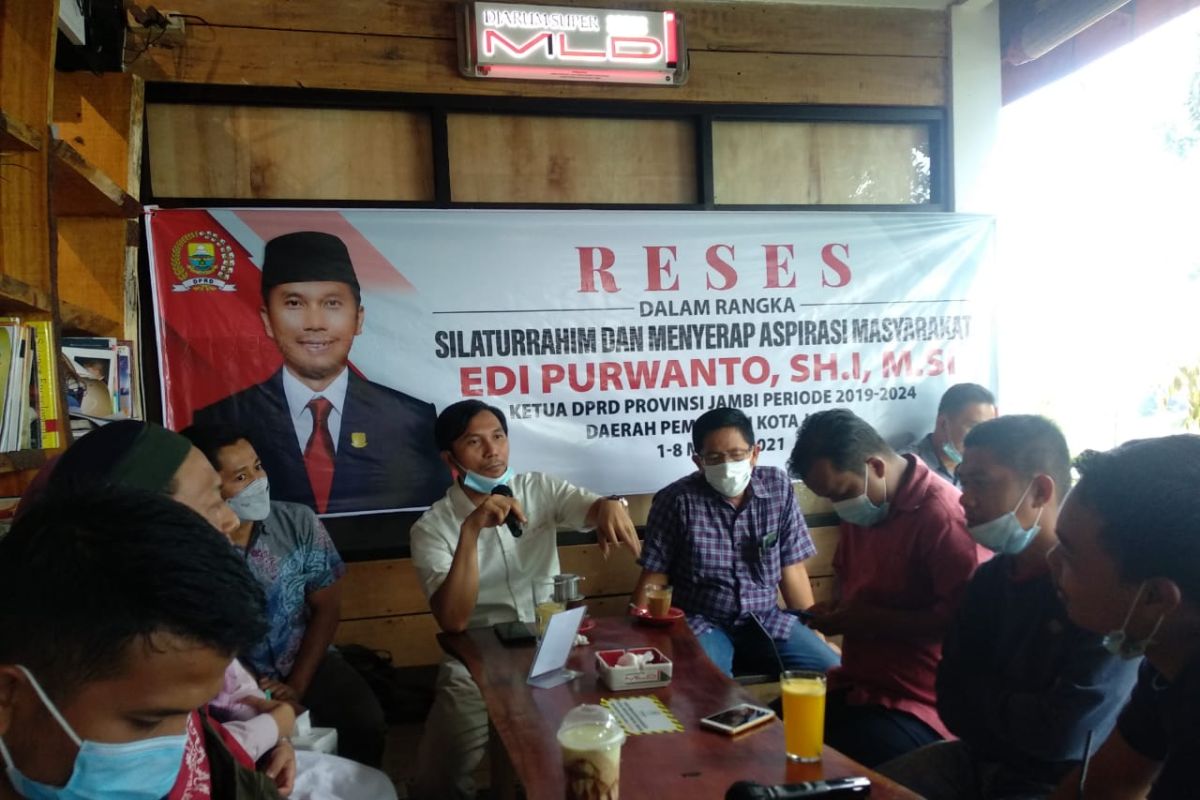 Ketua DPRD tampung aspirasi jurnalis