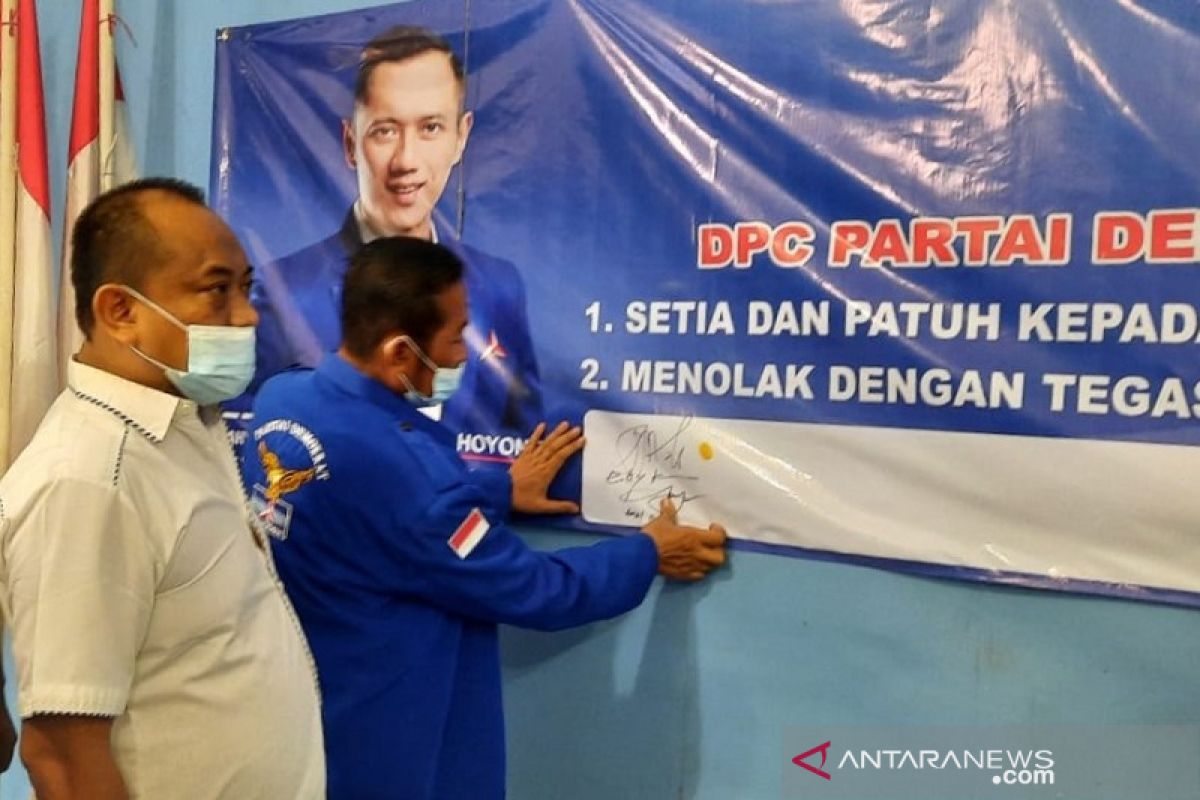 Pengurus DPC Partai Demokrat Kudus tetap dukung AHY