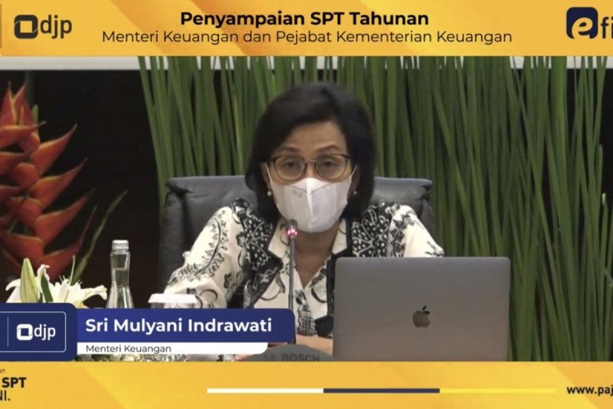 Hindari terjadinya error, Sri Mulyani imbau masyarakat lapor SPT Pajak minggu ini