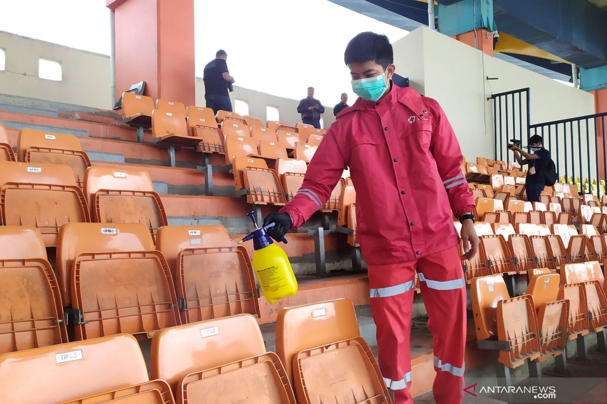 Stadion Si Jalak Harupat ketatkan prokes meski tak ada penonton