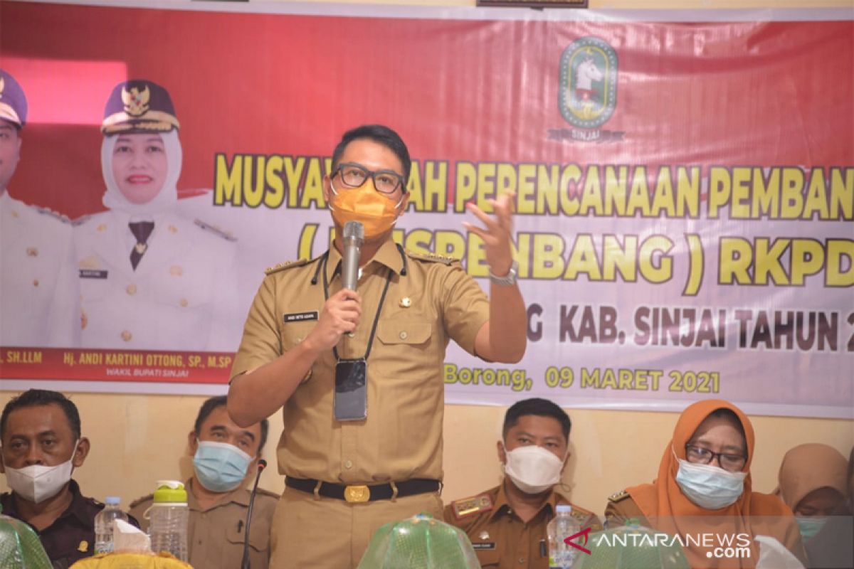 Bupati : Alokasi APBD 2021 untuk Sinjai Borong Rp14 miliar