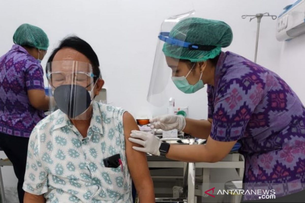 Diskes: 28.633 orang Denpasar sudah disuntik vaksinasi COVID-19