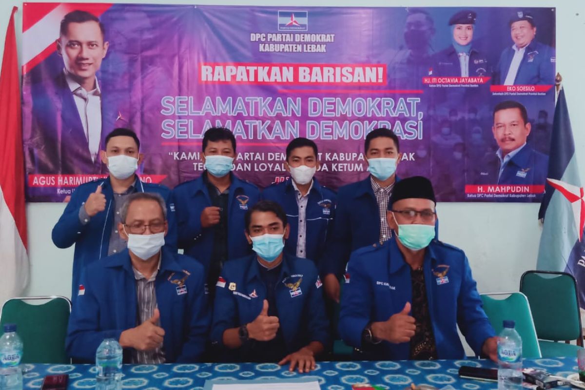 DPC Partai Demokrat Lebak setia dukung kepemimpinan AHY