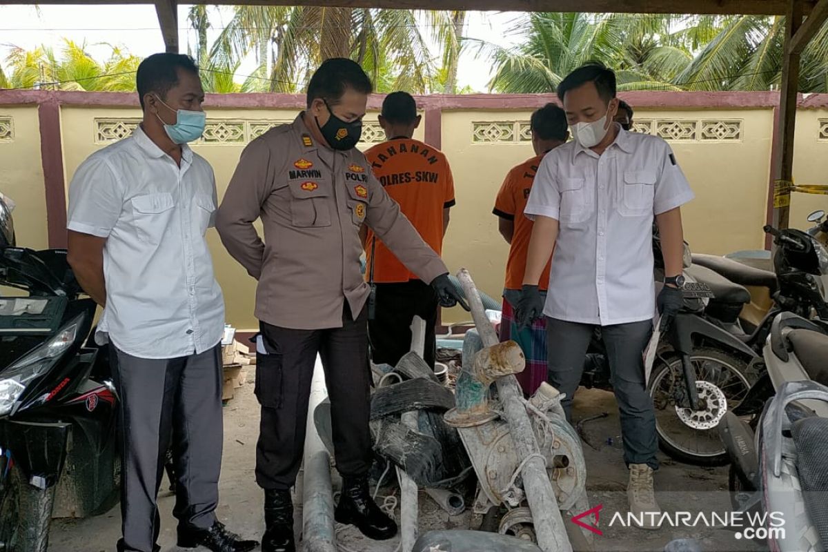 Kota Singkawang bersama TNI/Polri gelar patroli aktivitas PETI