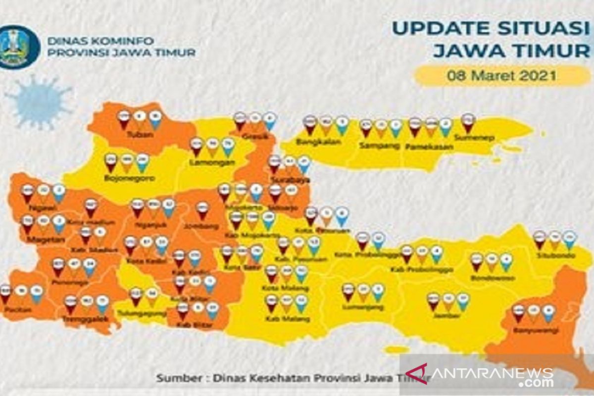 Sebanyak 4.818 warga Madura sembuh dari COVID-19