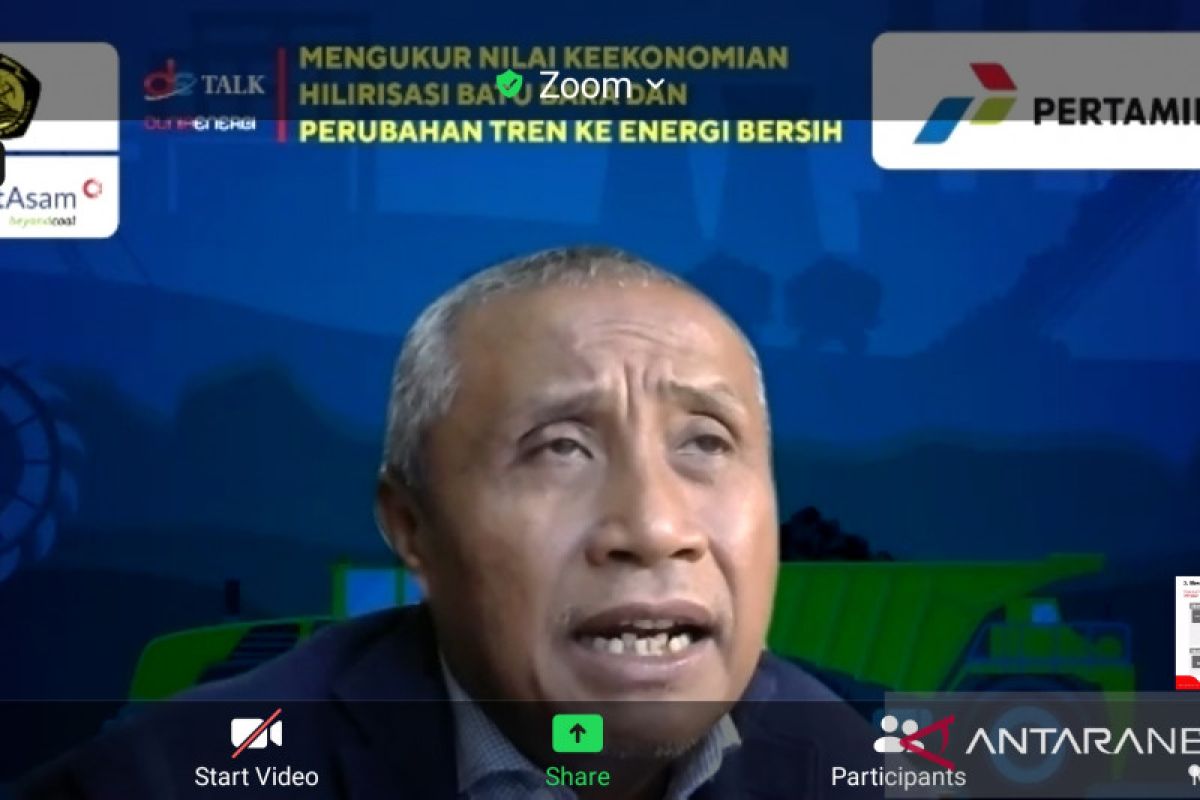 Hilirisasi DME batubara diyakini tekan ketergantungan impor elpiji