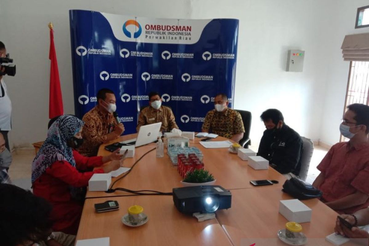Ombudsman Riau terima laporan pengaduan 1.424 kasus, ini yang dominan