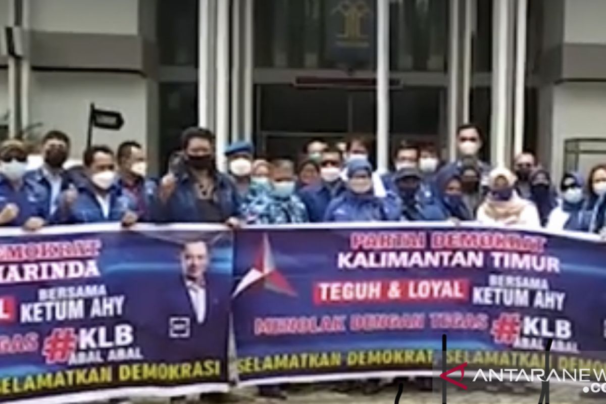 Tolak KLB, Pengurus Demokrat Kaltim datangi kemenkumham