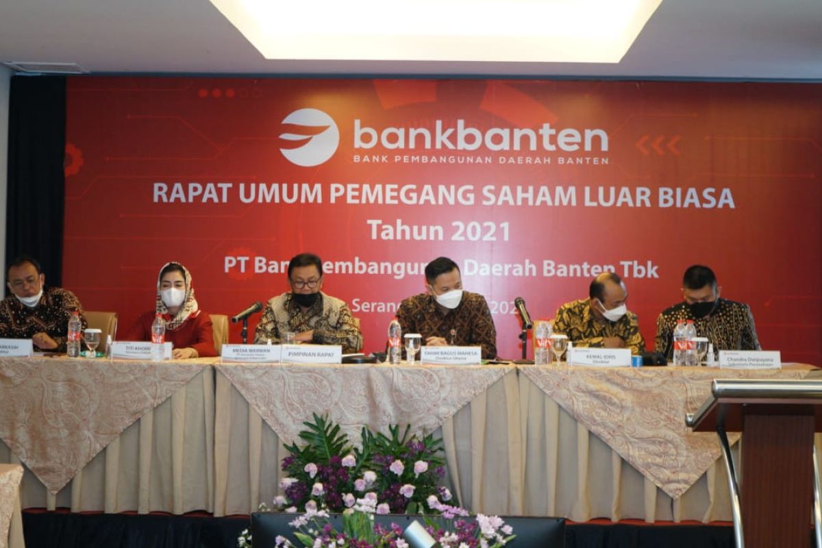 Hasil RUPSLB Bank Banten rombak susunan Komisaris dan Direksi