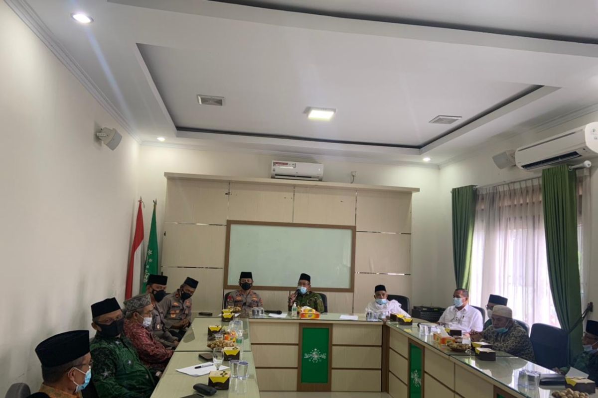 Kapolda Hendro silaturahmi ke PWNU Lampung