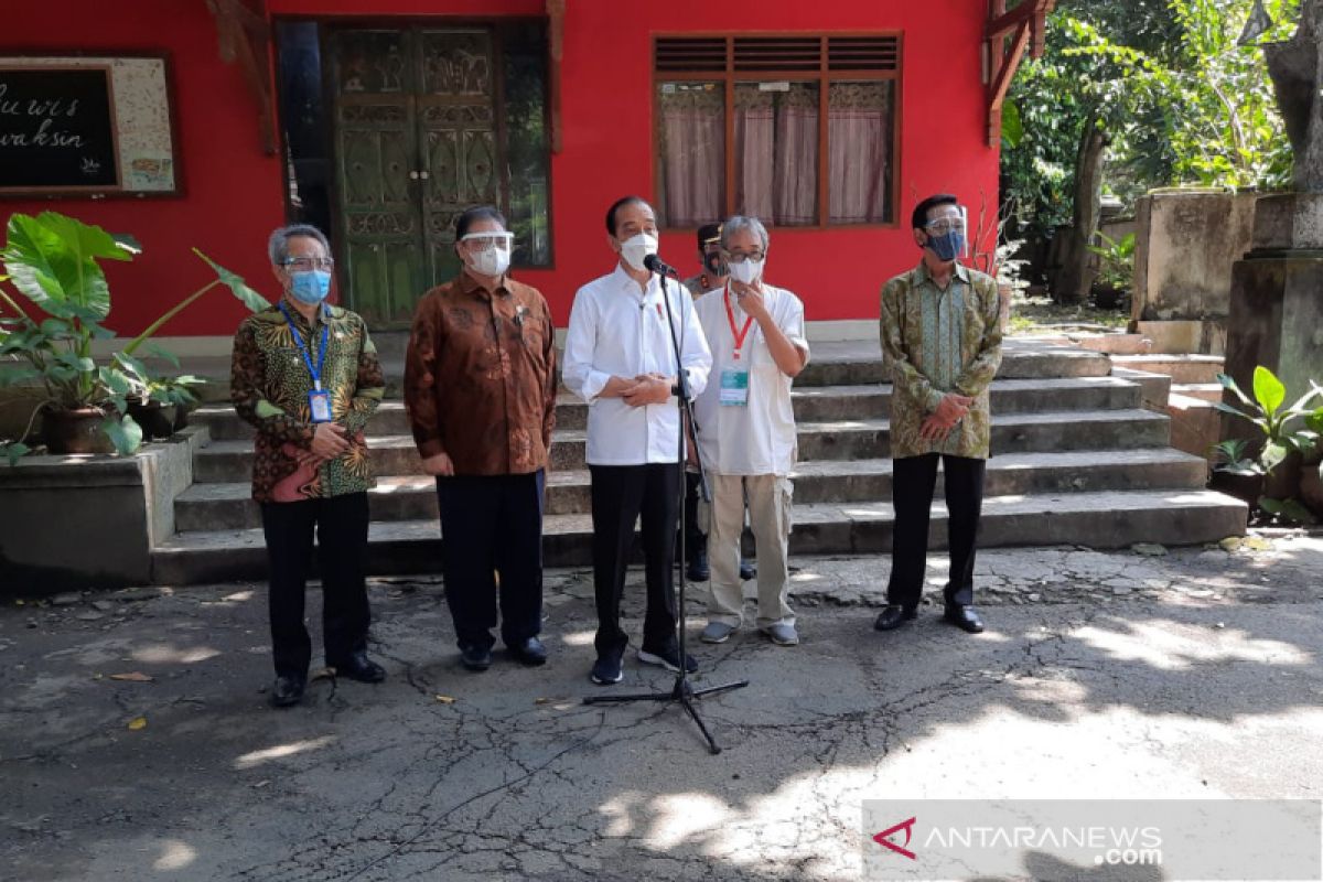 Presiden Jokowi inginkan para pelaku seni tetap berkarya di tengah pandemi