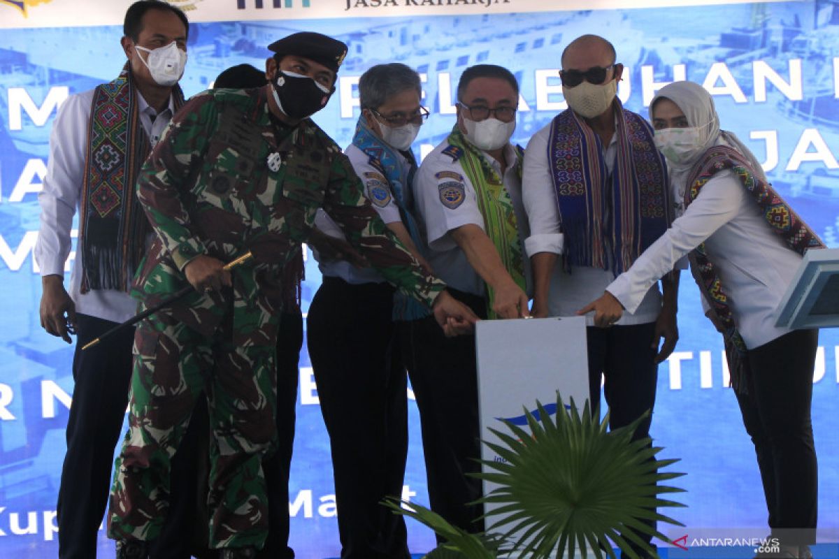 Gubernur resmikan pelayaran perdana kapal ASDP KMP Jatra 1