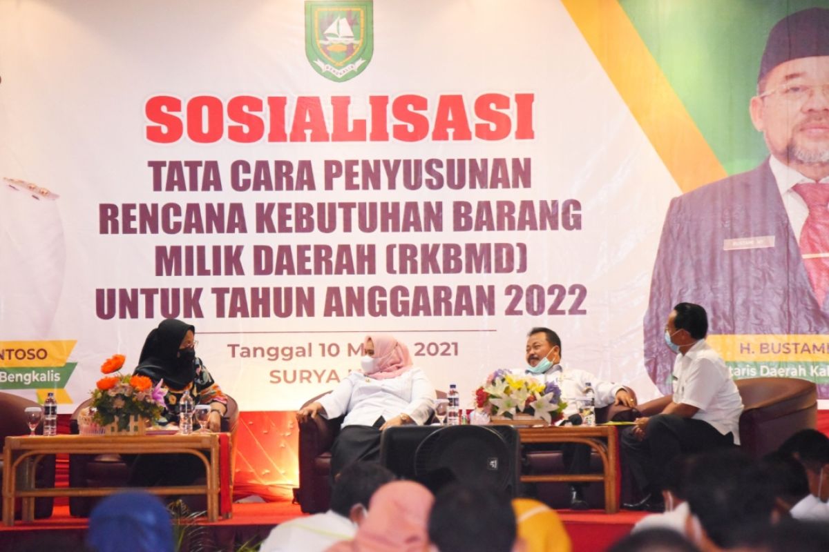 Takut salahi aturan, Bengkalis sosialisasi cara susun rencana kebutuhan