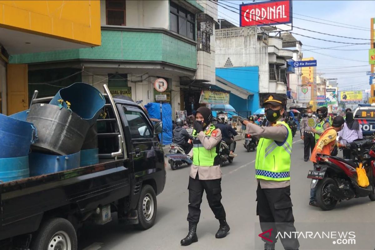 Tegakkan PPKM, Polres Sukabumi Kota gelar operasi yustisi