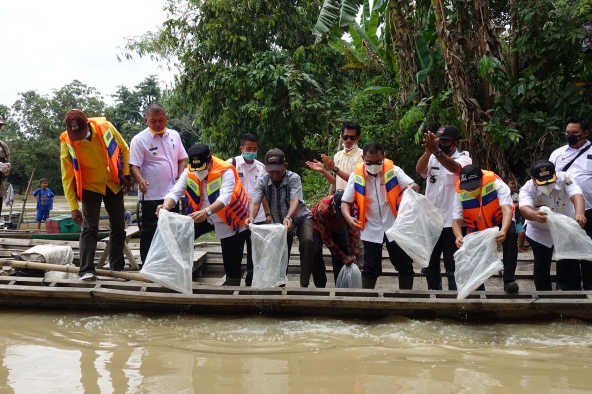 Bupati Lampung Tengah ancam beri sanksi warga gunakan potas dan setrum