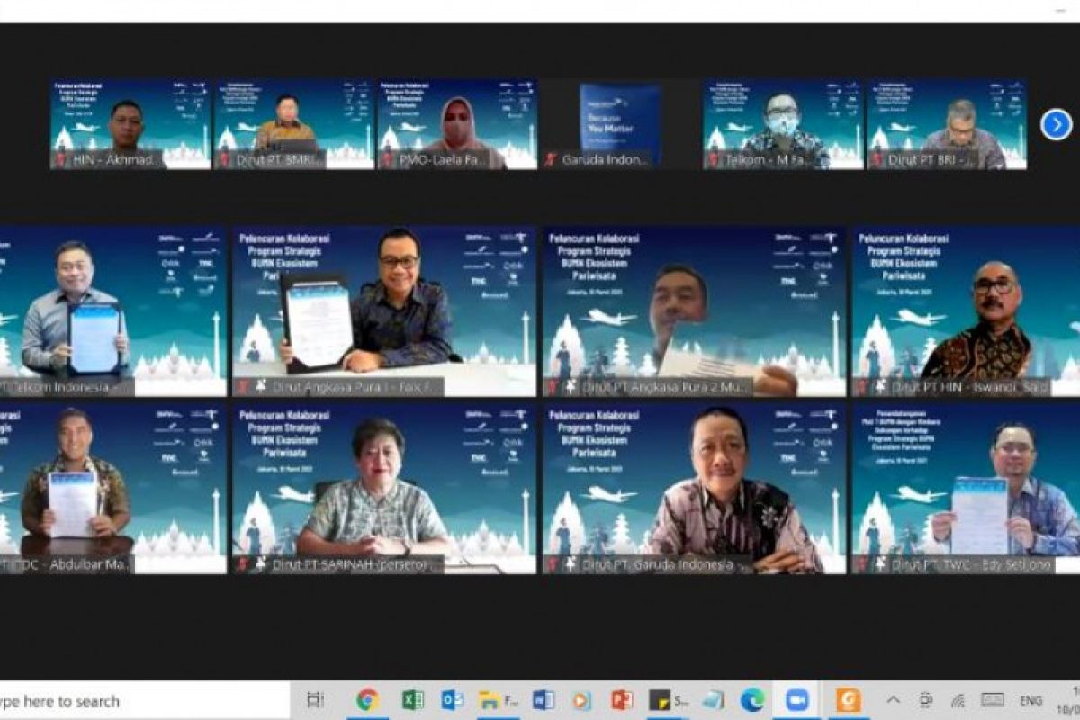 Bangkitkan pariwisata, Erick Thohir sambut baik kolaborasi 7 BUMN