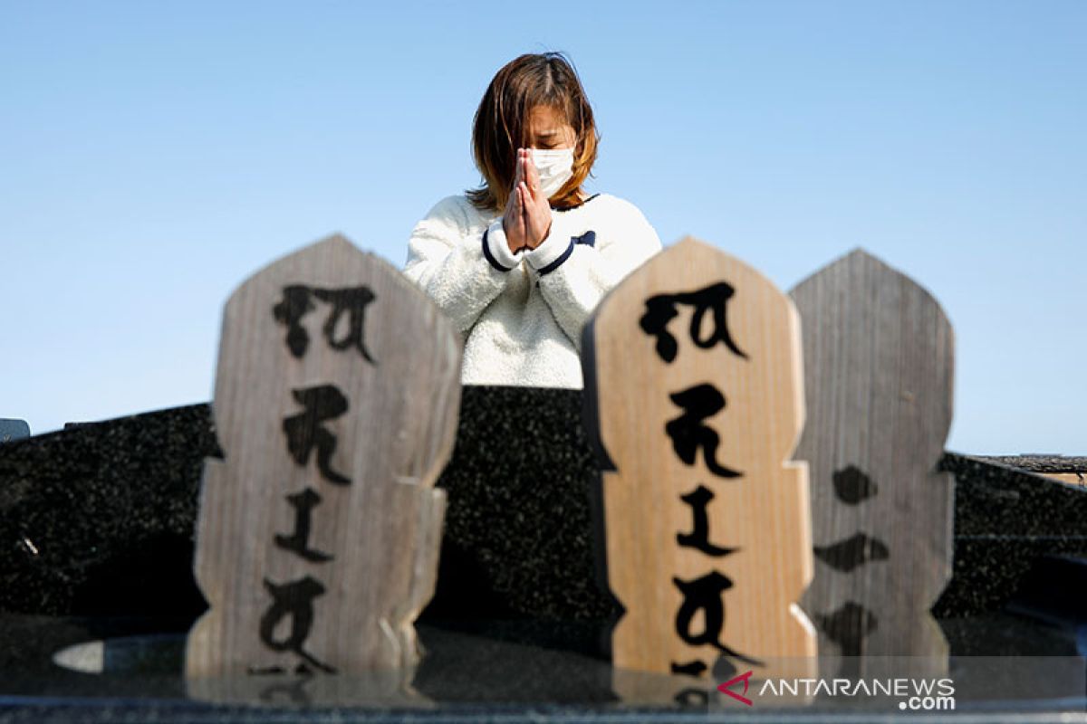 10 tahun berlalu, Jepang berduka atas korban gempa, bencana Fukushima