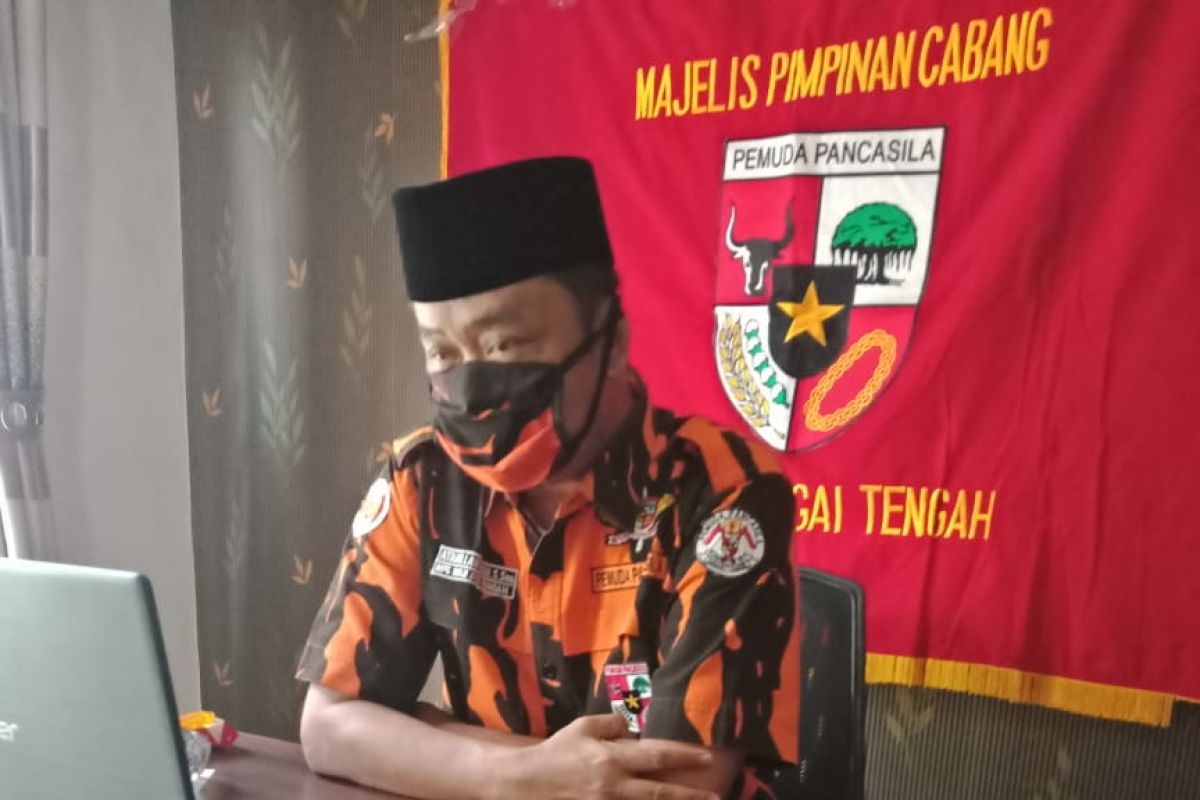 Pemuda Pancasila HST apresiasi dan dukung sejuta sajadah pelindung COVID-19