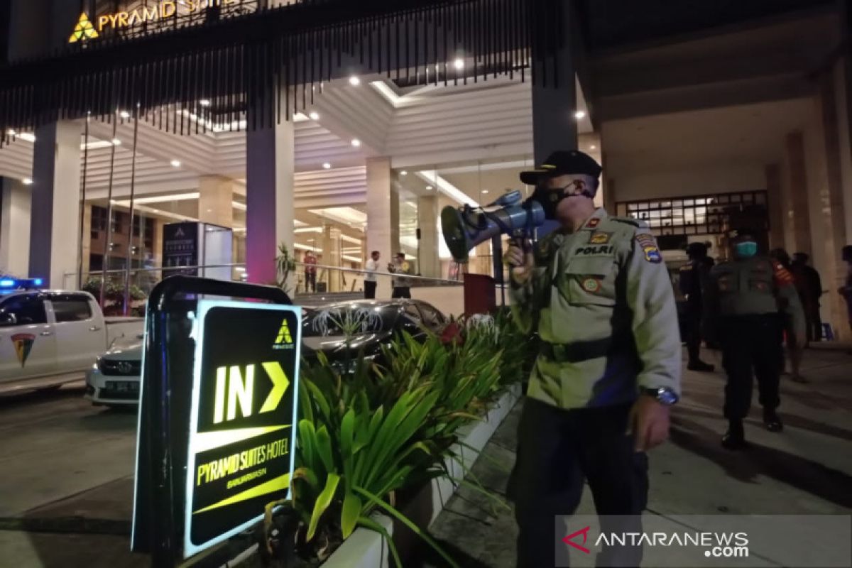 Personel gabungan di Banjarmasin gelar Operasi Yustisi ke THM dan Cafe