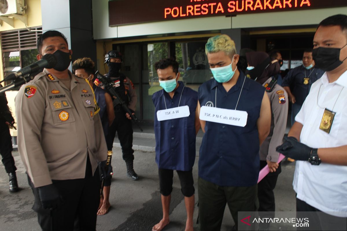 Tiga pelaku terlibat kasus kekerasan di Solo ditangkap