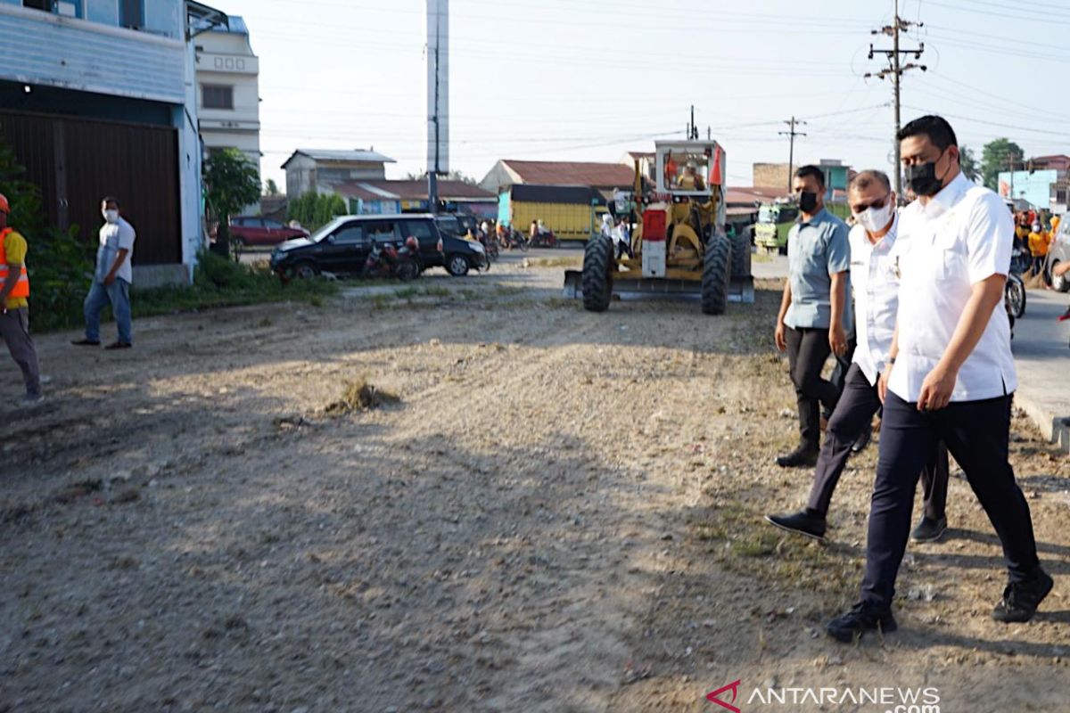 Pemkot Medan: Pembetonan jalan Simpang Selayang-Pasar Lau Cih dilakukan bertahap