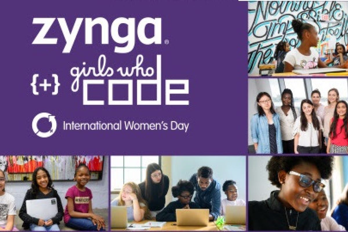 Zynga teams up with Girls Who Code to help raise awareness and support for women in tech