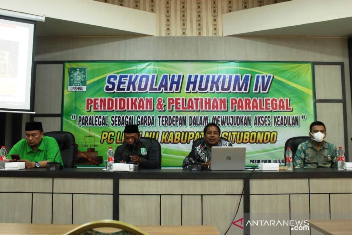 LPBH-NU Situbondo cetak paralegal lewat pelatihan dan pendidikan hukum