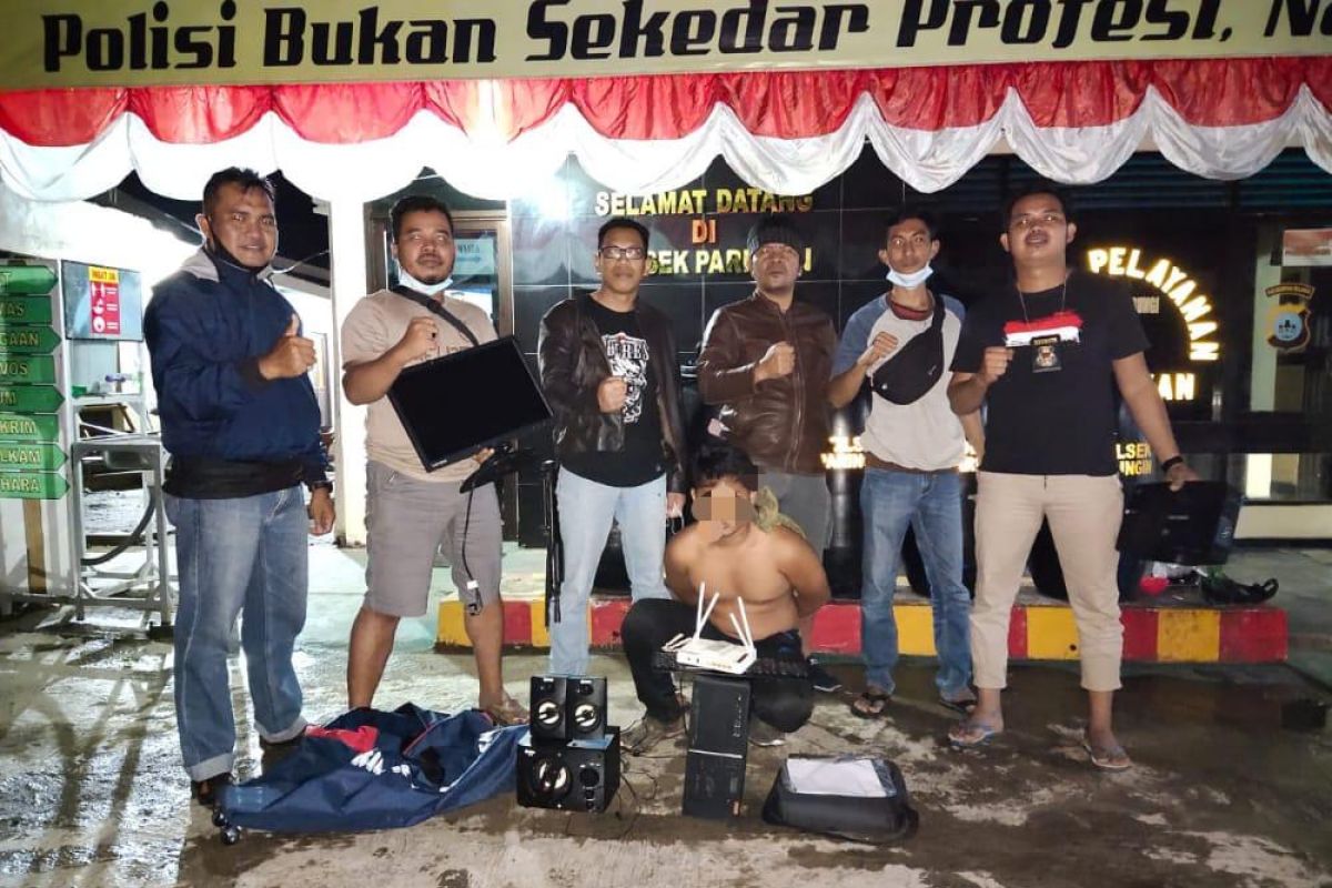 Polres Balangan bekuk tersangka pencurian peralatan sekolah