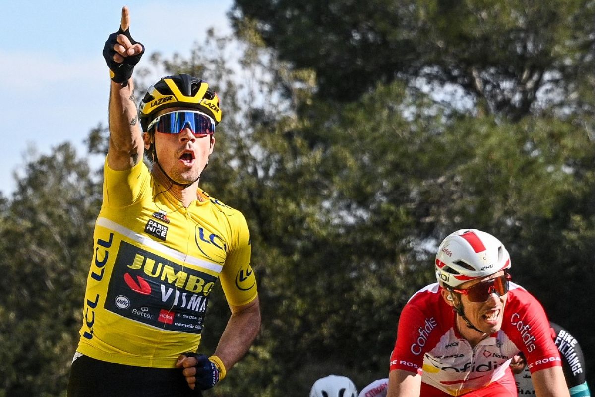 Roglic perlebar kepemimpinan klasemen balap sepeda Paris-Nice