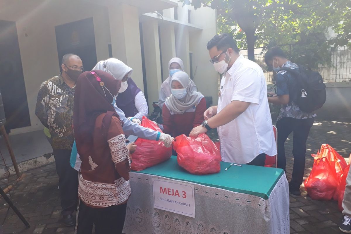 Gelar operasi pasar, Pemkab Kediri jual cabai Rp50 ribu/kg